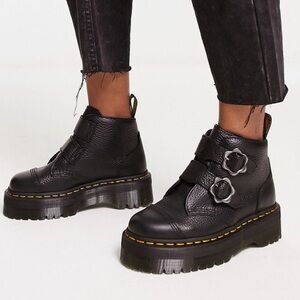 Dr. Martens Devon Flower Boots women’s size 10